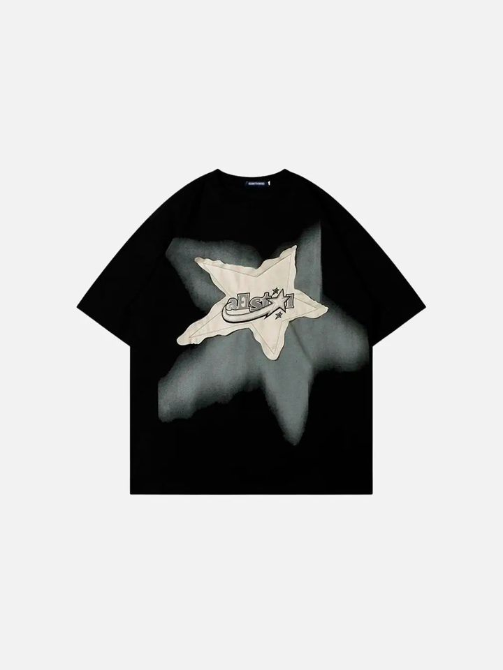 Camiseta Oversized 'Star' Algodão